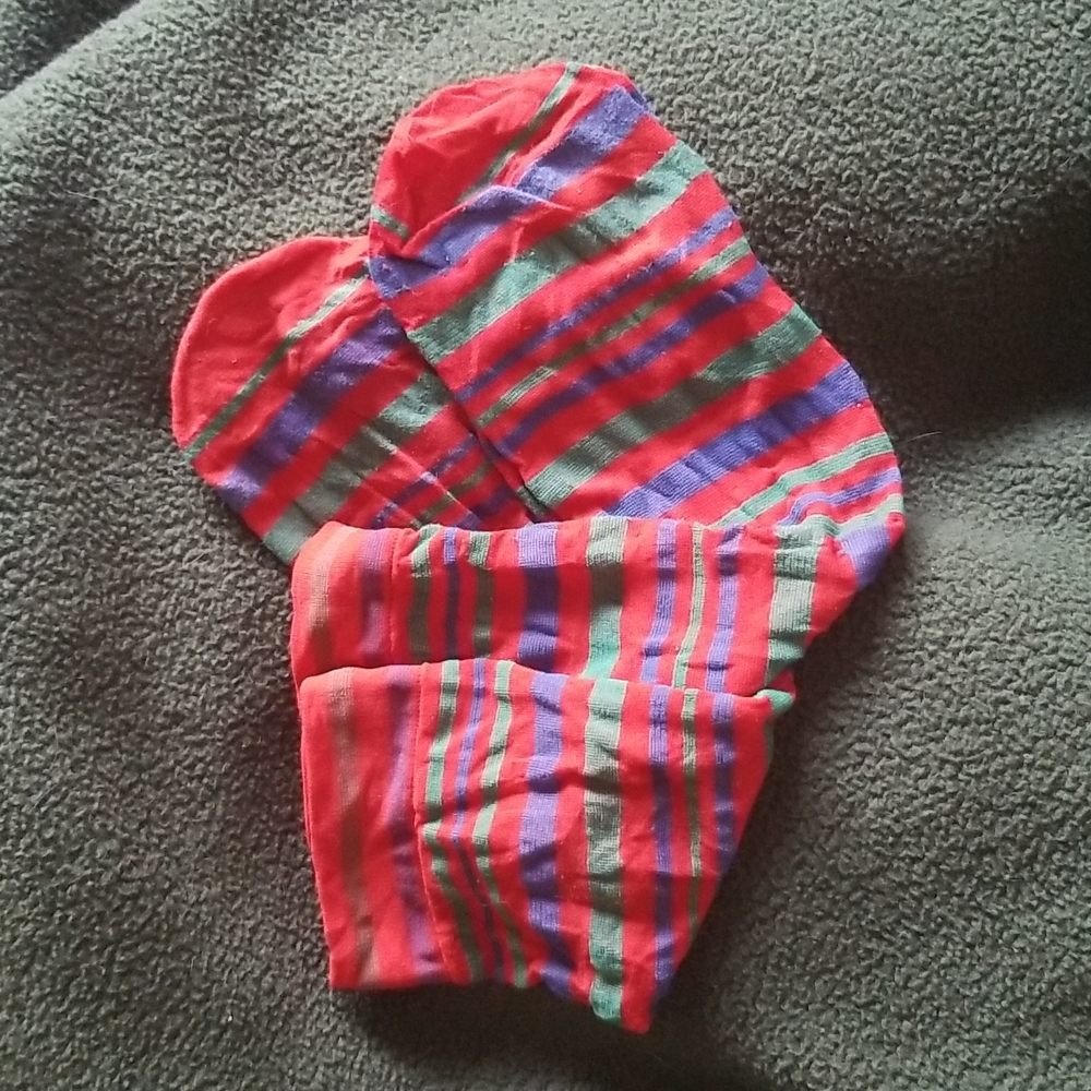 1 Pair Sheer Nylon Ankle socks New Iconic 90s Y2K Retro Look Vintage Inspired OS - Picture 3 of 4